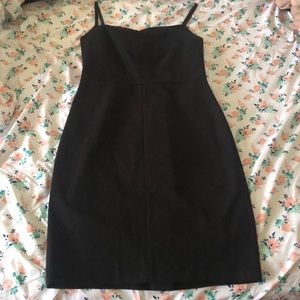 Banana Republic petite black cocktail dress